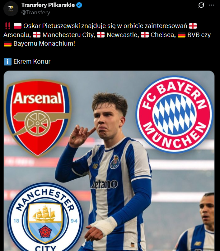 HIT! Arsenal, Manchester City czy Bayern chcą... REPREZENTANTA POLSKI!